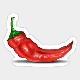 Red Chilli Pepper Sticker